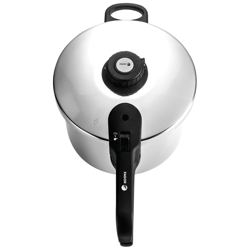 FAGOR DUAL Xpress 64 Panela de Pressão 6 + 4 L, Indução, Aço Inoxidável 1810, Regulador de pressão, 5 Sistemas de Segurança, , Prata