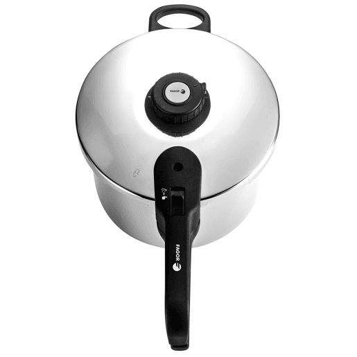 FAGOR DUAL Xpress 6 Panela de Pressão 6 L, Indução, Aço Inoxidável 1810, Regulador de pressão, 5 Sistemas de Segurança, , Prata
