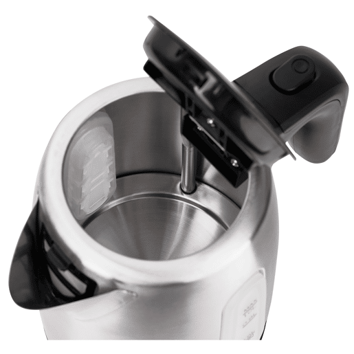 Adler AD1273 Jarro Eléctrico 1,0 L, Chaleira Eléctrica, Aço Inoxidável sem BPA, Sem Fios, 1200, Prata