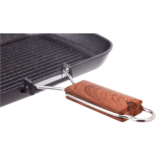 Wecook Ecochef Frigideira de Grelha Indução, Ondulado 20 x 20 cm, Anti-aderente Ecológico PFOA-Free, Alumínio, , Wecook Ecochef Frigideira de Grelha Indução, Ondulado 20 x 20 cm, Anti-aderente Ecológico PFOA-Free, Alumínio, ,