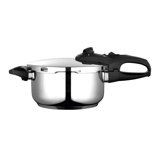FAGOR Duo 4 Panela de Pressão 4 L, Indução, Aço Inoxidável 1810, 2 Níveis Pressão, 5 Sistemas de Segurança, , Prata