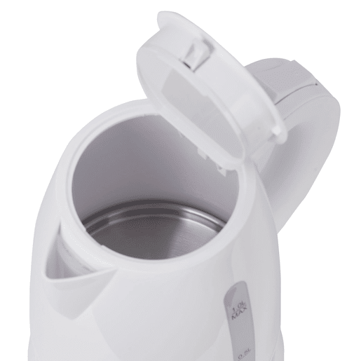 Adler AD1272 Jarro Eléctrica 1L, Chaleira Eléctrica, BPA livre, Elemento de Aquecimento Oculto, Base 360, 1600, Branco