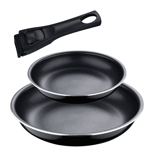 Conjunto de Frigideiras Bergner Click & Cook Alumínio (2 Peças)