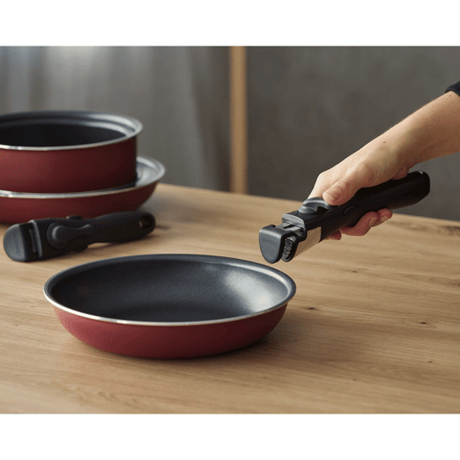 Conjunto de Frigideiras Bergner Click & Cook Alumínio (2 Peças)