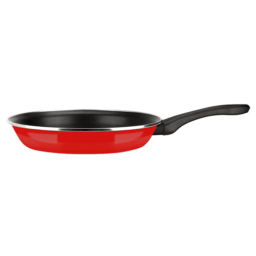 Frigideira FAGOR Optimax Vermelho Aço Esmaltado (Ø 24 cm)