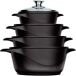 Batería de Cocina Briebe MGK-12 Batería de Cocina Briebe MGK-12 Negro