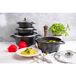 Batería de Cocina Briebe MGK-12 Batería de Cocina Briebe MGK-12 Negro
