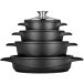 Batería de Cocina Briebe MGK-17 Batería de Cocina Briebe MGK-17 Negro