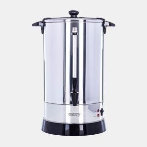 Camry CR1259 Distribuidor de Bebidas 20L, Chaleira, Aço Inoxidável, Temperatura Automática, Torneira, Vinho tinto, 160, Prata