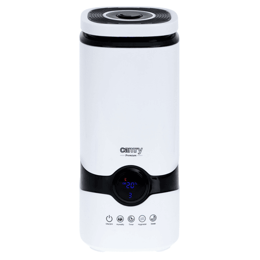 Camry CR7964 Humidificador Utra-sónico 4,2 L, Silencioso, Óleos Essenciais, 300 mlhr, 25, Branco