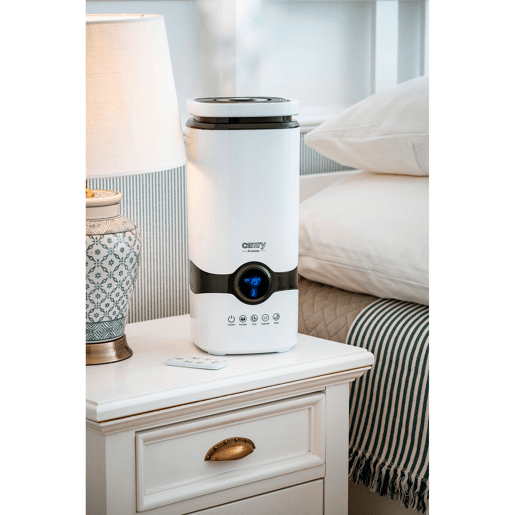 Camry CR7964 Humidificador Utra-sónico 4,2 L, Silencioso, Óleos Essenciais, 300 mlhr, 25, Branco