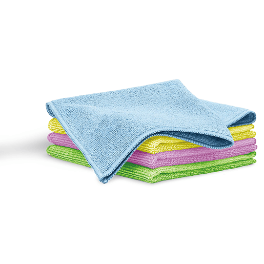 Blaumann AT-3883 Conjunto 4 Toalhas de Cozinha em Microfibra, Panos de Secagem Suave, Absorventes, Grandes XXL, , Multicolorido