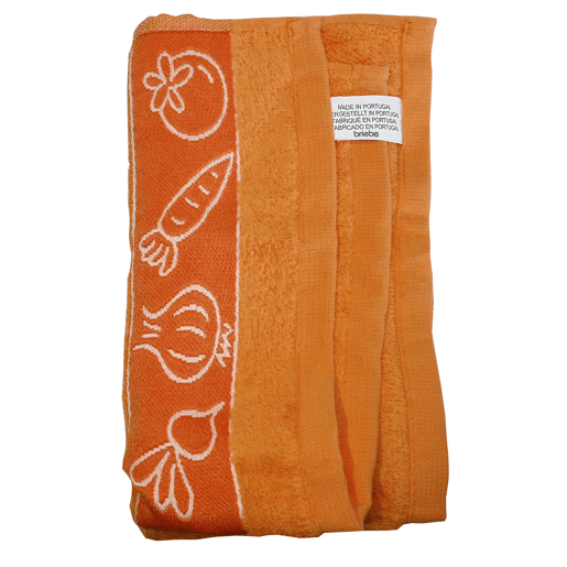 Briebe PC12B 12 Toalhas de Cozinha Felpudas 100% Algodão 50X50 Qualidade Feitas em Portugal, , Multicolorido