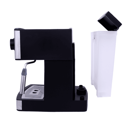 Mesko MS 4403 Máquina de Café Express Manual 15 Bar, 1,6 L, Expresso e Cappuccino, Braço Vaporizador de Leite, 850, Prata