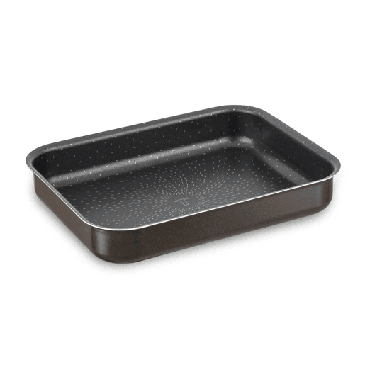 Bandeja para Forno Tefal Success 20 x 26 cm Preto Metal Alumínio Bandeja para Forno Tefal Success 20 x 26 cm Preto Metal Alumínio