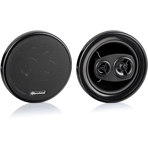 Roadstar PS-1635 Altifalantes de Automóvel 16cm, Coaxial, 3 Way Audio, PMPO 80W, 89Db, 80-20000Hz, 80 , Preto
