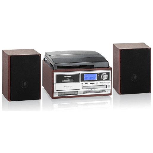 Roadstar HIF-8892EBT Aparelhagem Hi Fi Gira-discos Rádio Digital PLL FM, Leitor CD-MP3 Cassetete Bluetooth USB SD, , Madeira Roadstar HIF-8892EBT Aparelhagem Hi Fi Gira-discos Rádio Digital PLL FM, Leitor CD-MP3 Cassetete Bluetooth USB SD, , Madeira
