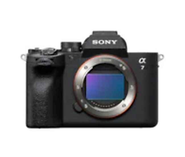 Cámara EVIL - Sony Alpha 7 IV Mark IV, BIONZ XR, Eye AF (IA), CMOS Exmor R, 33 MP, 10 bits, 4k 60p, Wi-Fi, Negro