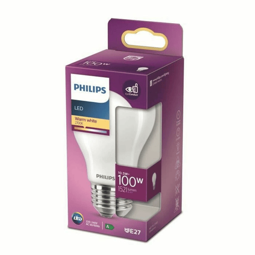 Lâmpada de Halogéneo Philips Branco Quente LED Lâmpada de Halogéneo Philips Branco Quente LED