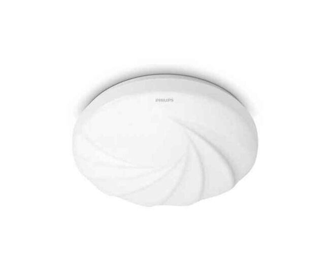 Lámpara de techo philips shell ø 25 cm blanco 10 w metal/plástico (4000 k)