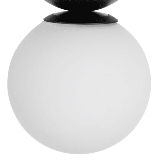 Candeeiro de teto 13,8 x 13,8 x 25,8 cm Cristal Metal  Cristal Metal Branco 220 V 240 V