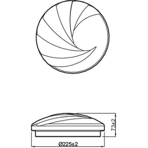 Candeeiro de teto Philips Plafón Ø 32 cm Branco 17 W MetalPlástico (4000 K)