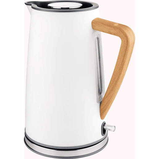 Botti Nelly Chaleira Eléctrica Ultra Quick, Jarro Elétrico, sem Fios, Design Moderno, 1,7 L, Cabo de Efeito Madeira, Desligamento Automático, 2150, Creme Botti Nelly Chaleira Eléctrica Ultra Quick, Jarro Elétrico, sem Fios, Design Moderno, 1,7 L, Cabo de Efeito Madeira, Desligamento Automático, 2150, Creme