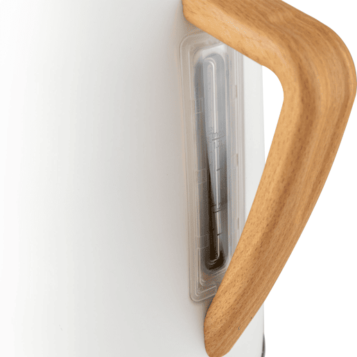Botti Nelly Chaleira Eléctrica Ultra Quick, Jarro Elétrico, sem Fios, Design Moderno, 1,7 L, Cabo de Efeito Madeira, Desligamento Automático, 2150, Creme Botti Nelly Chaleira Eléctrica Ultra Quick, Jarro Elétrico, sem Fios, Design Moderno, 1,7 L, Cabo de Efeito Madeira, Desligamento Automático, 2150, Creme