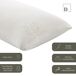 Almohada Viscoelástica Copos Funda Aloe Vera 135x40 Almohada Viscoelástica Copos Funda Aloe Vera 135x40 Blanco/ Gris