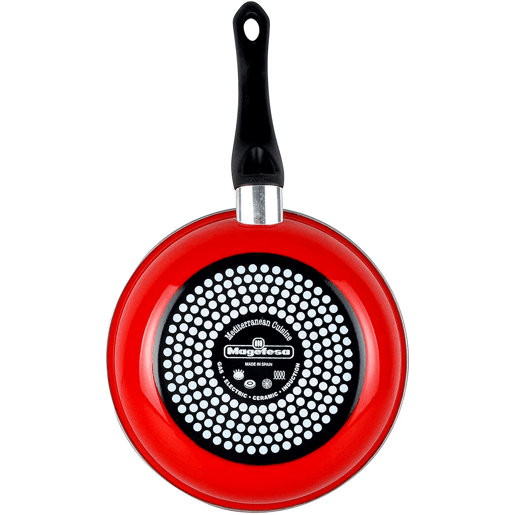 Magefesa Praga 3 Frigideiras 18-20-24cm, Indução, Antiaderente PFOA-Free Aço Vitrificado, , Vermelho