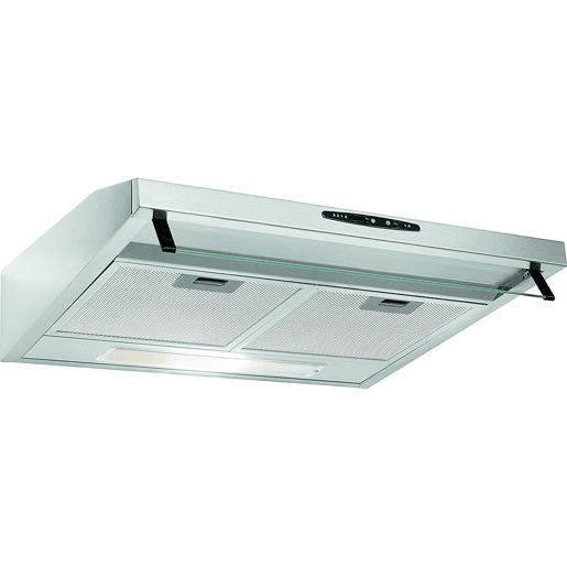 Bomann DU623.2I Exaustor 60cm, 3 Níveis de Potência, Recirculação de ar, Aço Inoxidável, 105, Prata