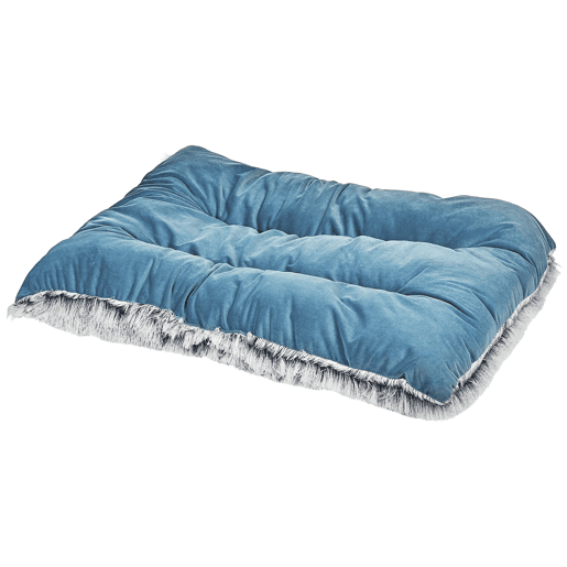 Cama para animais de estimação ERGANI Veludo Azul