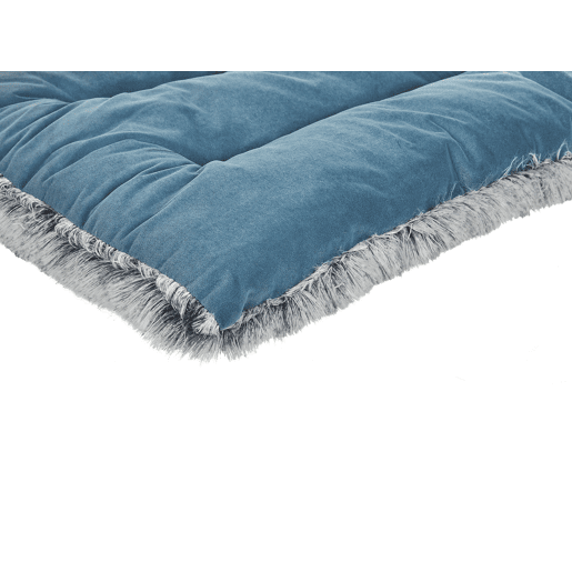 Cama para animais de estimação ERGANI Veludo Azul