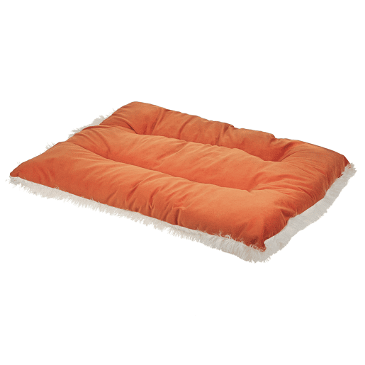 Cama para animais de estimação ERGANI Veludo Laranja
