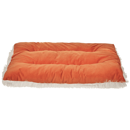 Cama para animais de estimação ERGANI Veludo Laranja