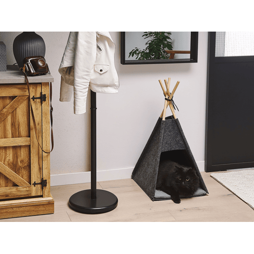 Cama para animais de estimação ULUBEY Feltro Cinzento escuro