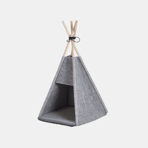 Cama para animais de estimação ULUBEY Feltro Cinzento claro