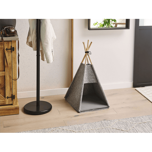 Cama para animais de estimação ULUBEY Feltro Cinzento claro