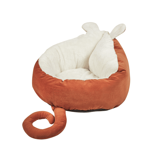 Cama para animais de estimação HASSA Veludo Laranja