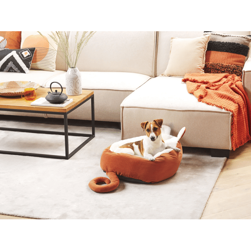 Cama para animais de estimação HASSA Veludo Laranja
