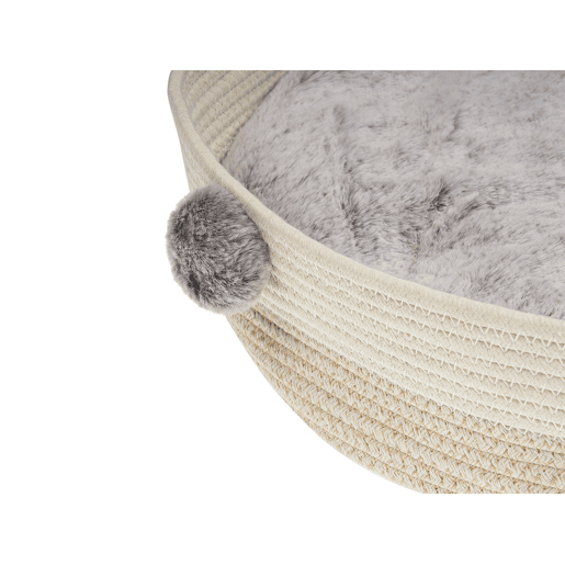 Cama para animais de estimação ORTACA Algodão Creme claro