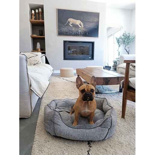 Cama para animais de estimação CANDIR Linho Cinzento