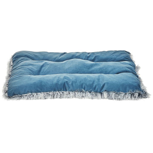 Cama para animais de estimação ERGANI Veludo Azul