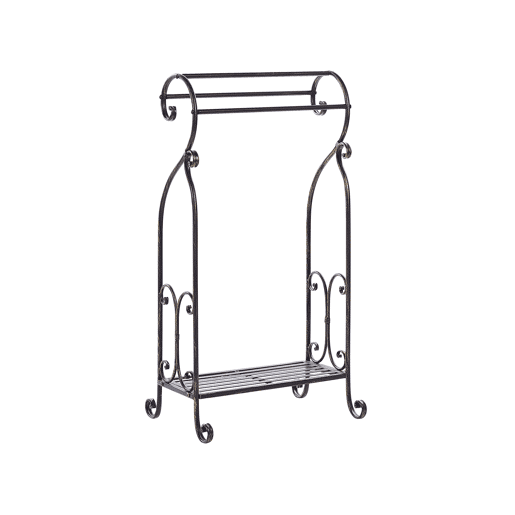 Suporte para toalha LINARES Metal Preto
