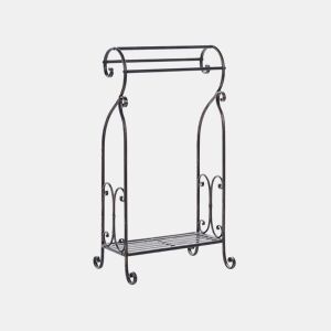 Suporte para toalha LINARES Metal Preto