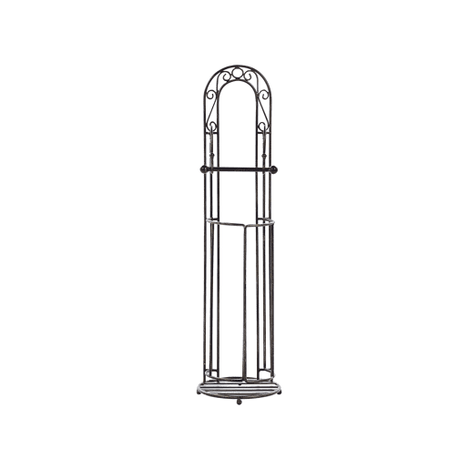Porta-rolos para papel higiénico TEMUCO Metal Preto