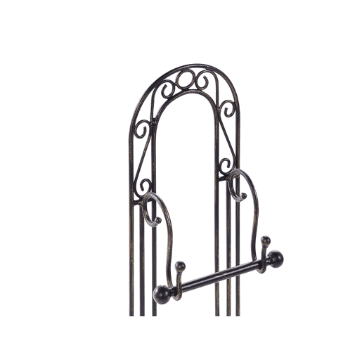 Porta-rolos para papel higiénico TEMUCO Metal Preto