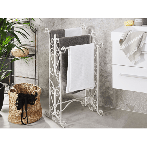 Suporte para toalha CHILLAN Metal Branco