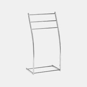 Suporte para toalha AMBIL Metal Prateado