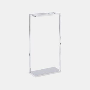 Suporte para toalha GARCITAS Metal Prateado